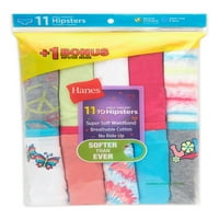 Памучни гаќички за памучни хипстер на Ханес, 10+ пакувања