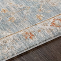 Уметнички ткајачи Фингански Медалјон Традиционална област килим, правлива сина боја, 12 '15'
