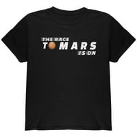 Планета Марс Трка Младинска Маица Црна ИЛГ