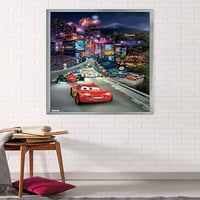 Дизни Пиксар Автомобили - Триптих Ѕид Постер, 22.375 34