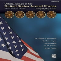 Официјални Песни на Вооружените Сили На Соединетите држави: Соло За Пијано И Мешавина