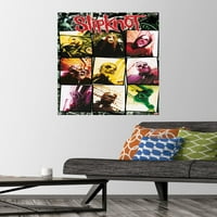 Slipknot-Мрежа Ѕид Постер со Притисни Иглички, 22.375 34