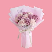 мајки Ден Зачувани Цвет Розова Каранфил Сапун Букет Роза Цвет Денот На Мајката Подарок