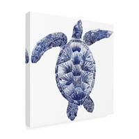 Трговска марка ликовна уметност „Морска желка II“ платно уметност од Грејс Поп