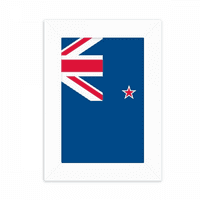 Национално Знаме На Нов Зеланд Океанија Земја Десктоп Фото Рамка Слика Прикажи Декорација Уметност Сликарство