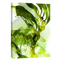 Слики, акварел Ботаники 2, 16х20, украсна wallидна уметност на платно