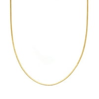 Накит 14к цврсто злато 1,5х високо полирани обетки со обрач.